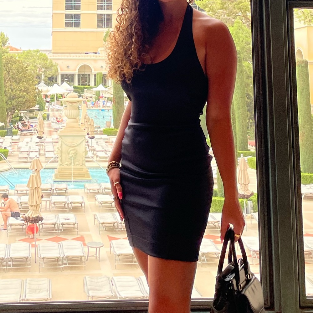 ❤ FRENCH CONNECTION RITA HALTER DRESS - Picture 6 of 6
